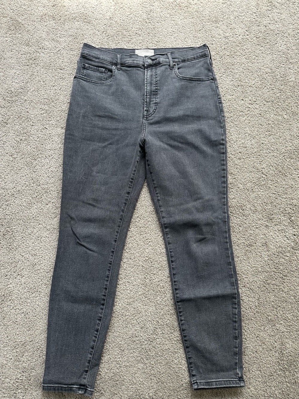 EVERLANE High‎ Rise Black Jeans 32 Regular